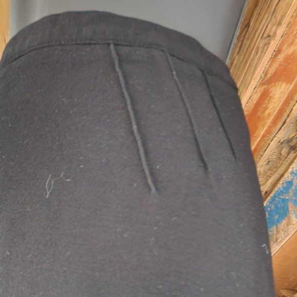 Vintage Salvatore Ferragamo heavy jersey pencil skirt Sz 40 US Sz S - Picture 4 of 10